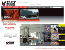 Tablet Screenshot of earlywarninginc.com